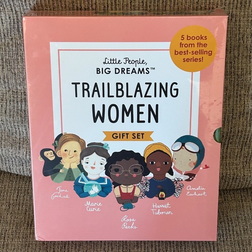 Little People, BIG DREAMS Trailblazing Women Gift‎ Set 5 Books NEW SEALED